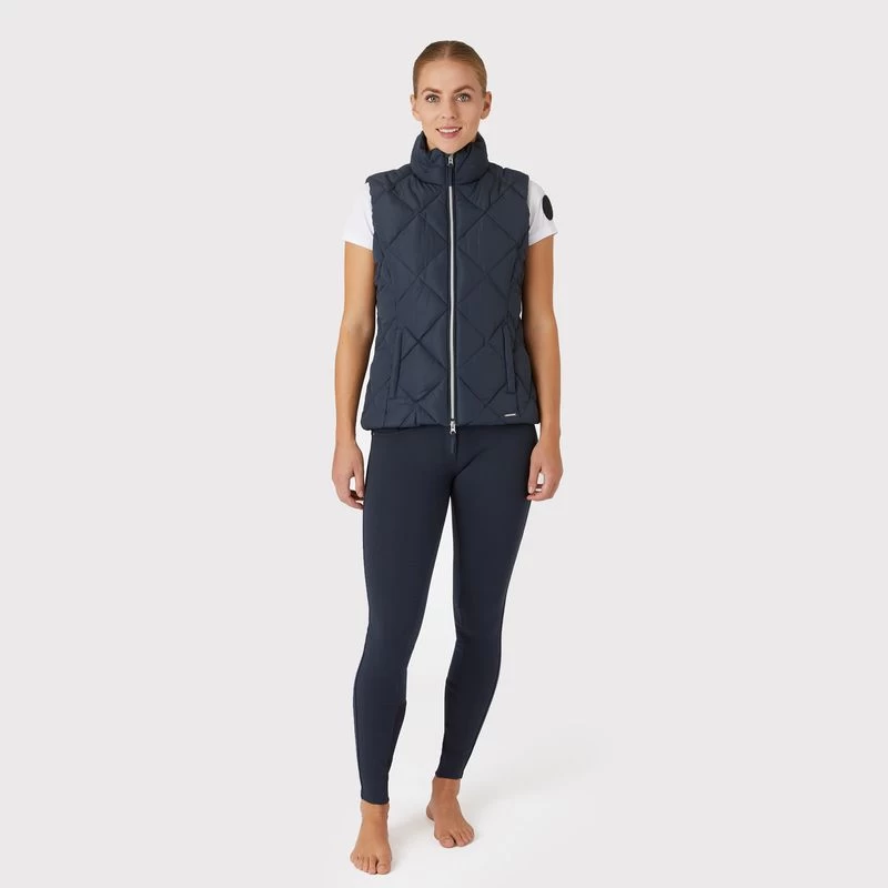 Horze Women's Carola Padded Vest - Inkwell Navy 5 Horze Women's Carola Padded Vest - Inkwell Navy - Image 3