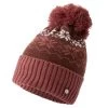 Horze Emily Snowflake Knitted Hat - Rum Raisin Brown/Marsala Red 1 Horze Emily Snowflake Knitted Hat - Rum Raisin Brown/Marsala Red -Equestrian Equipment 602383 800 800