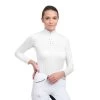 Cavalliera Women's Diva Long Sleeve Show Shirt - Off White -Equestrian Equipment 602949 800 800