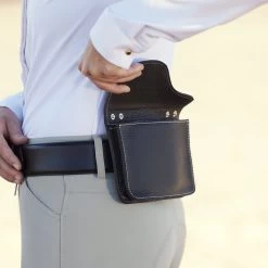 Oughton Paddock Convertible Belt Bag - Classic Black -Equestrian Equipment 603716 800 800