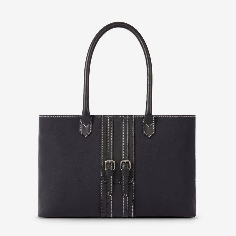Oughton Half Halt Classic Canvas Handbag - Classic Black 3 Oughton Half Halt Classic Canvas Handbag - Classic Black