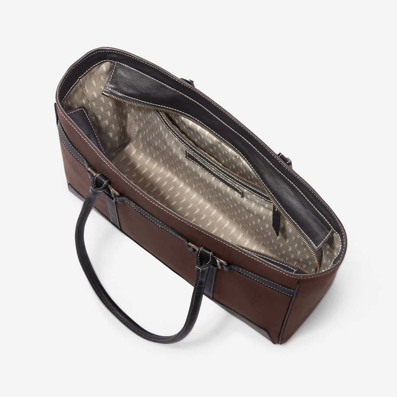Oughton Derby Work Tote - Heritage Brown/Black 5 Oughton Derby Work Tote - Heritage Brown/Black - Image 3