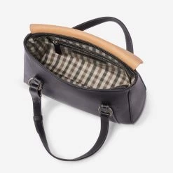 Oughton Paddock Lux Shoulder Bag - Classic Black/Tan -Equestrian Equipment 603907 800 800