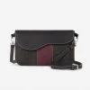 Oughton Vintage Canvas Paddock Crossbody - Graphite/Bordeaux -Equestrian Equipment 603909 800 800