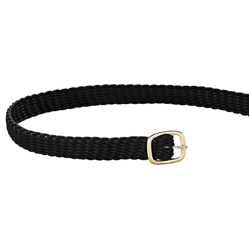 Herm Sprenger Perlon Spur Straps - Black/Brass 3 Herm Sprenger Perlon Spur Straps - Black/Brass