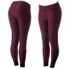 Equinavia Women's Maud Knee Patch Breeches - Wine Red -Equestrian Equipment 607610 800 800