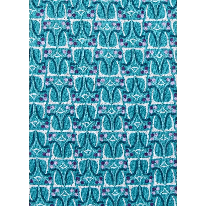 Kerrits Kids' Always Cool Print Ice Fil Short Sleeve Shirt - Peacock Iron Bouquet 6 Kerrits Kids' Always Cool Print Ice Fil Short Sleeve Shirt - Peacock Iron Bouquet - Image 4