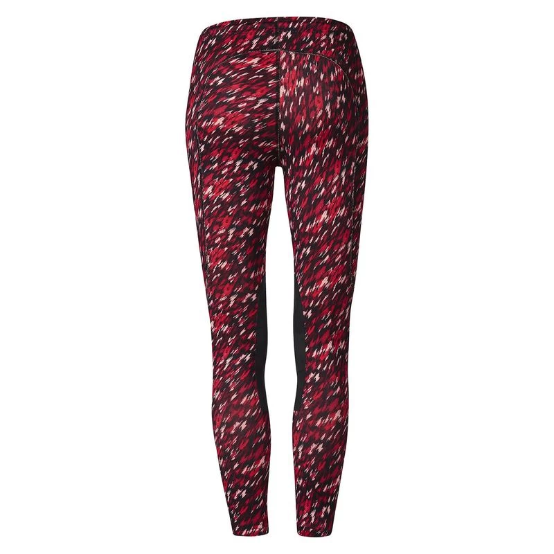 Kerrits Kids' Knee Patch Performance Tights - Ruby Brushstroke 4 Kerrits Kids' Knee Patch Performance Tights - Ruby Brushstroke - Image 2