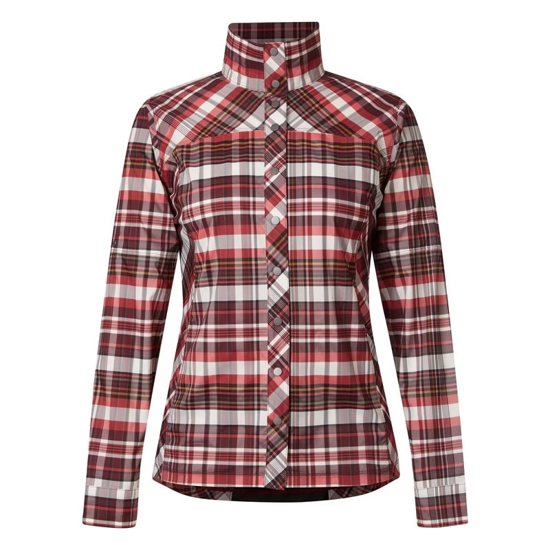 Kerrits Women's Triple Chill Sun Shirt - Sangria Plaid 3 Kerrits Women's Triple Chill Sun Shirt - Sangria Plaid