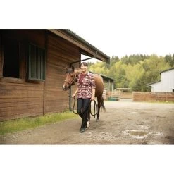 Kerrits Women's Triple Chill Sun Shirt - Sangria Plaid 9 Kerrits Women's Triple Chill Sun Shirt - Sangria Plaid -Equestrian Equipment 610857 800 800