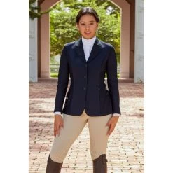 RJ Classics Women's Harmony Mesh Show Coat - Navy 6 RJ Classics Women's Harmony Mesh Show Coat - Navy -Equestrian Equipment 611386 800 800