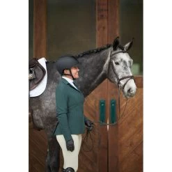 Kerrits Women's Stretch Competitor Koat 3 Snap - Hunter Green 8 Kerrits Women's Stretch Competitor Koat 3 Snap - Hunter Green -Equestrian Equipment 611770 800 800