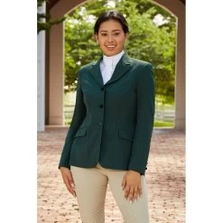RJ Classics Women's Skylar 37.5 Grey Label Show Coat - Evergreen -Equestrian Equipment 612322 800 800