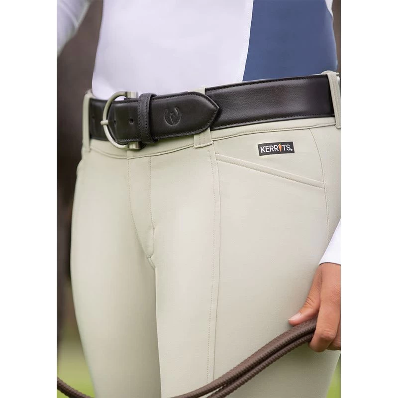 Kerrits Simple D Leather Belt - Black 5 Kerrits Simple D Leather Belt - Black - Image 3