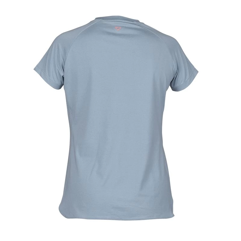 Shires Aubrion Women's Energise Tech T-Shirt - Blue 4 Shires Aubrion Women's Energise Tech T-Shirt - Blue - Image 2