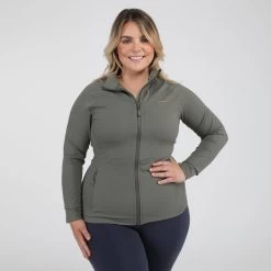 Shires Aubrion Women's Non-Stop Jacket - Olive -Equestrian Equipment 618997 800 800