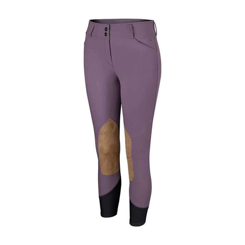 RJ Classics Women's Anna Knee Patch Breeches - Vintage Violet 3 RJ Classics Women's Anna Knee Patch Breeches - Vintage Violet