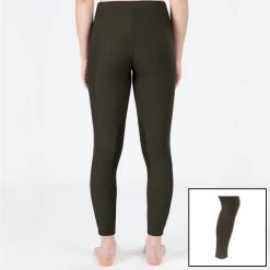 Irideon Women's Powerstretch Knee Patch Breeches W/Sock - Sable