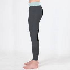Irideon Women's Synergy Full Seat Tights - Graphite/Mint -Equestrian Equipment 622564 800 800