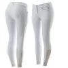 Equinavia Women's Astrid Silicone Full Seat Breeches - White/Light Gray -Equestrian Equipment 632412 800 800