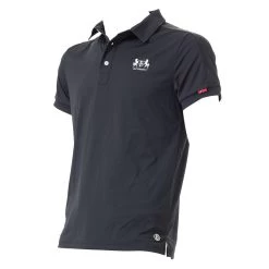 B Vertigo Men's Flynn Mens Technical Polo Shirt - Anthracite Grey