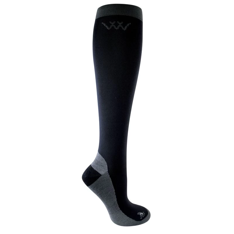 Woof Wear Competition Sock 2 Pairs - Black/Grey 3 Woof Wear Competition Sock 2 Pairs - Black/Grey