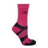 Woof Wear Short Bamboo Sock 2 Pairs - Pink/Navy -Equestrian Equipment 643983 800 800