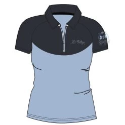 B Vertigo Women's Ariella Polo Shirt - Cashmere Blue