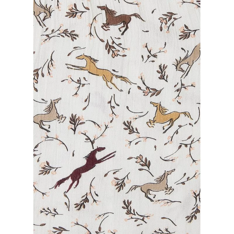 EQL Women's Daydream Gauze Tunic - Soft White Spring Fever 7 EQL Women's Daydream Gauze Tunic - Soft White Spring Fever - Image 5