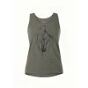 EQL Women's Graceful Horse Tank - Caper -Equestrian Equipment 645182 800 800