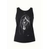 EQL Women's Graceful Horse Tank - Black 2 EQL Women's Graceful Horse Tank - Black -Equestrian Equipment 645336 800 800