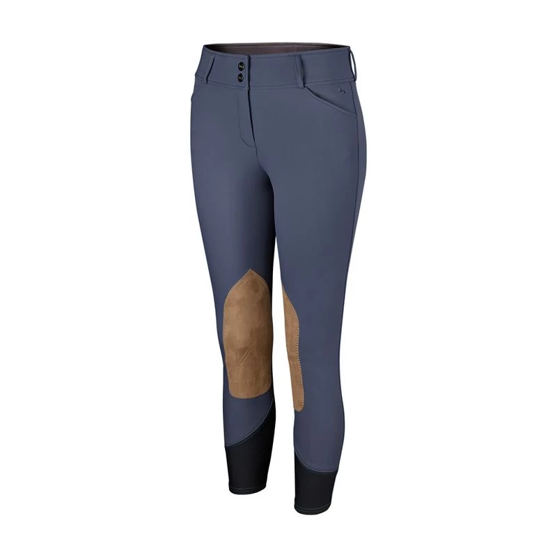 RJ Classics Women's Anna Knee Patch Breeches - Crown Blue 3 RJ Classics Women's Anna Knee Patch Breeches - Crown Blue