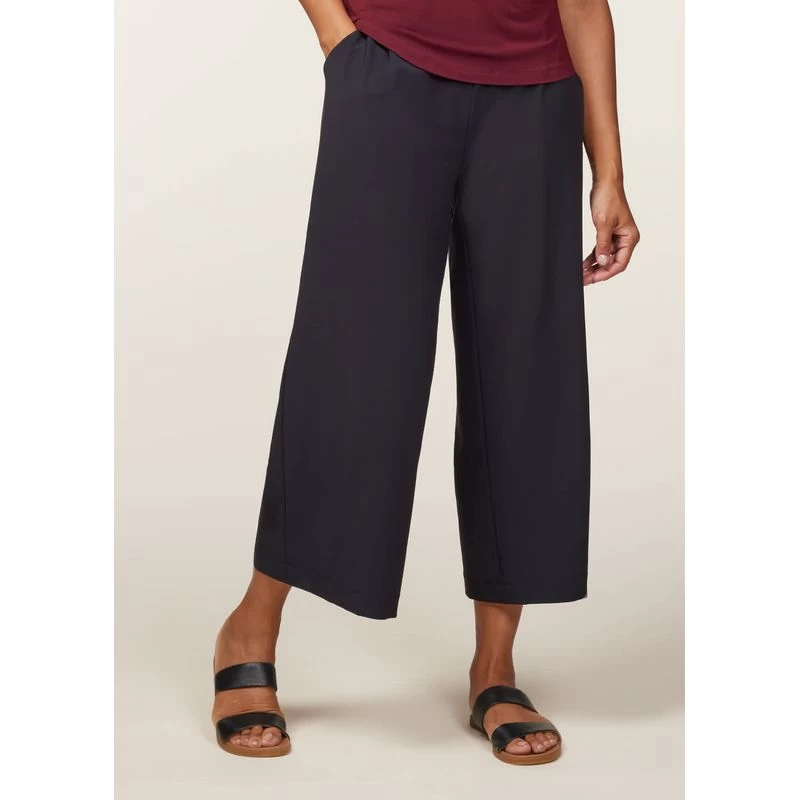 EQL Women's On The Go Stretch Crop Pants - Black 4 EQL Women's On The Go Stretch Crop Pants - Black - Image 2