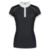Fair Play Women's Anita Short Sleeve Competition Shirt - Black -Equestrian Equipment 655097 800 800