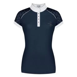 Fair Play Women's Anita Short Sleeve Competition Shirt - Navy