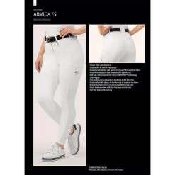 Fair Play Women's Armida Full Seat Breeches - Grey -Equestrian Equipment 655954 800 800