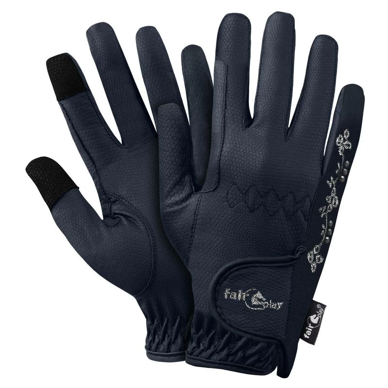 Fair Play Asti Fleur Gloves - Navy 3 Fair Play Asti Fleur Gloves - Navy