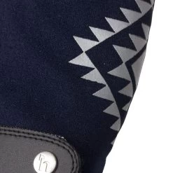 Horze Women's Tiara Summer Gloves - Dark Navy 7 Horze Women's Tiara Summer Gloves - Dark Navy -Equestrian Equipment 657117 800 800