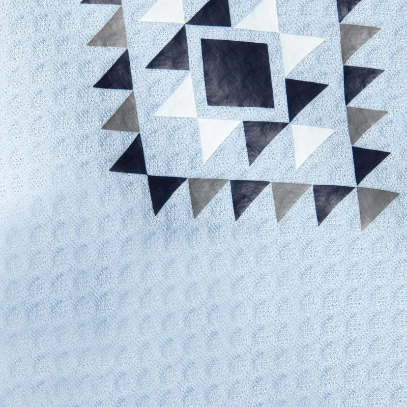 Horze Women's Ira Technical Half Zip Sweatshirt With High Neck - Cashmere Blue 8 Horze Women's Ira Technical Half Zip Sweatshirt With High Neck - Cashmere Blue - Image 6