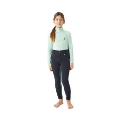 Horze Kids' Samara Full Seat Breeches - Dark Navy -Equestrian Equipment 659766 800 800
