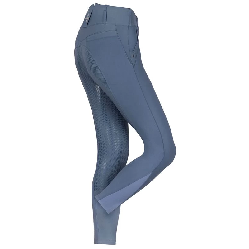 Fair Play Women's Jasmine Full Seat Breeches - Steel Blue 4 Fair Play Women's Jasmine Full Seat Breeches - Steel Blue - Image 2