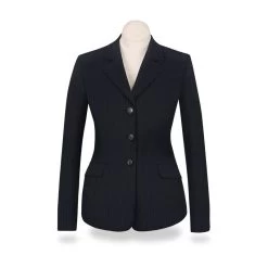 RJ Classics Women's Monterey Show Coat - Black Pinstripe