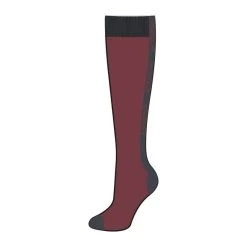B Vertigo Women's Janelle Knee Socks - Cabernet