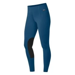 Kerrits Women's Flow Rise Knee Patch Performance Tights - Lagoon -Equestrian Equipment 681219 800 800