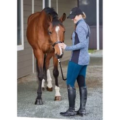 Kerrits Women's Flow Rise Knee Patch Performance Tights - Lagoon -Equestrian Equipment 681220 800 800