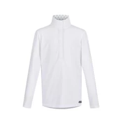 Kerrits Kids' Winter Circuit Show Shirt - White/Bits N Crops
