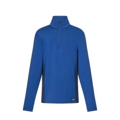 Kerrits Kids' Rail Side Quarter Zip Tech Top - True Blue