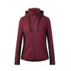 Kerrits Women's Double Take Full Zip Fleece Hoodie - Sangria -Equestrian Equipment 687174 800 800