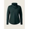 EQL Women's Weekender Wrap Neck Top - Hunter -Equestrian Equipment 687792 800 800