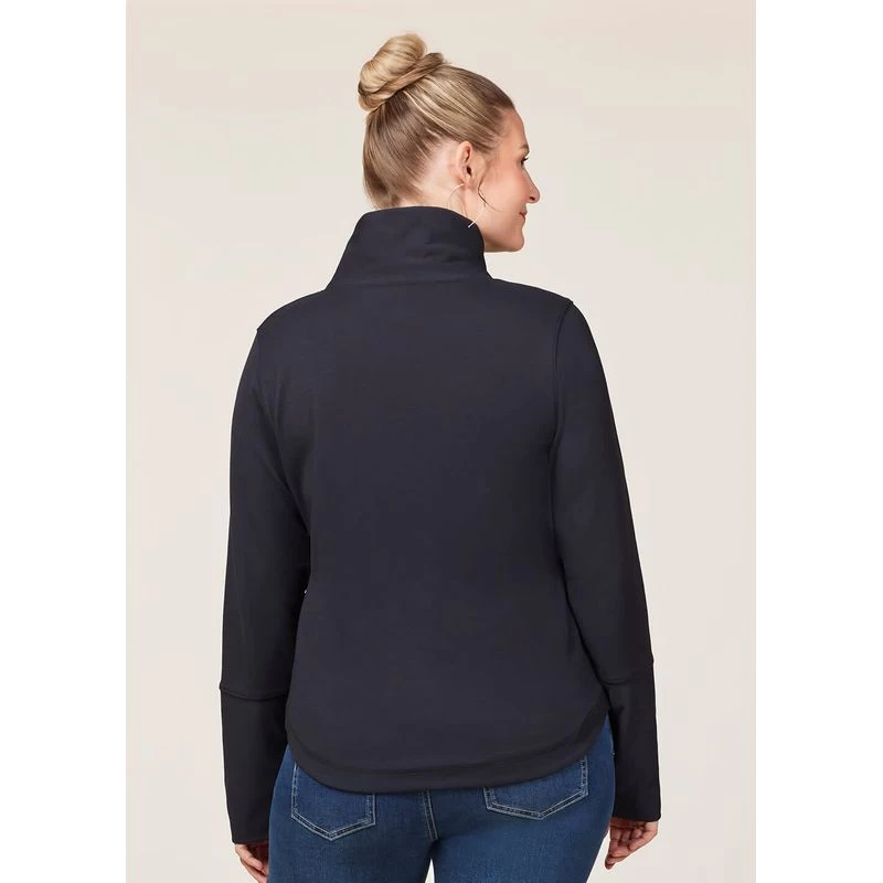 EQL Women's Weekender Wrap Neck Top - Black 6 EQL Women's Weekender Wrap Neck Top - Black - Image 4